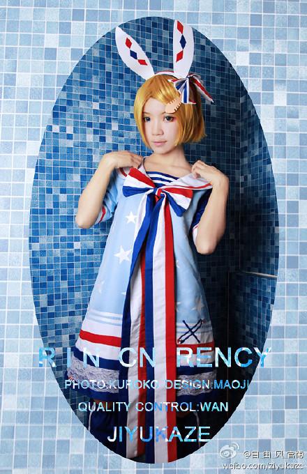 自_由_风_官博:#自由风工作室# #镜音双子cos# rin@怜兮rency /len@后