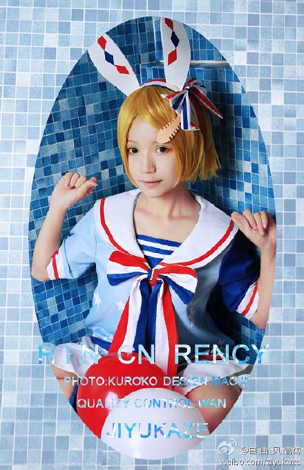 自_由_风_官博:#自由风工作室# #镜音双子cos# rin@怜兮rency /len@后